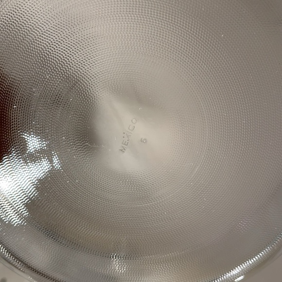 MEXICO 2 pc Glass Round Casserole Ovenware Clear Bakeware Dish with Glass Lid - Picture 8 of 8